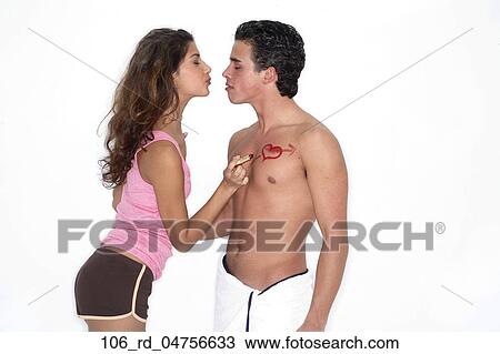 Cosmetics, Couple, Dating, Flirting, Indoors, Lipstick, Love View Large Photo Image Stock Image - Cosmetics, Couple, Dating, Flirting, Indoors, Lipstick, Love. Fotosearch