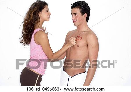Cosmetics, Couple, Dating, Flirting, Indoors, Lipstick, Love View Large Photo Image Stock Photo - Cosmetics, Couple, Dating, Flirting, Indoors, Lipstick, Love. Fotosearch