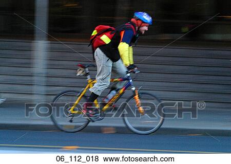 Stock Photo - exercising, bicycle. Fotosearch