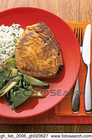 Stock Photo - food plate. Fotosearch