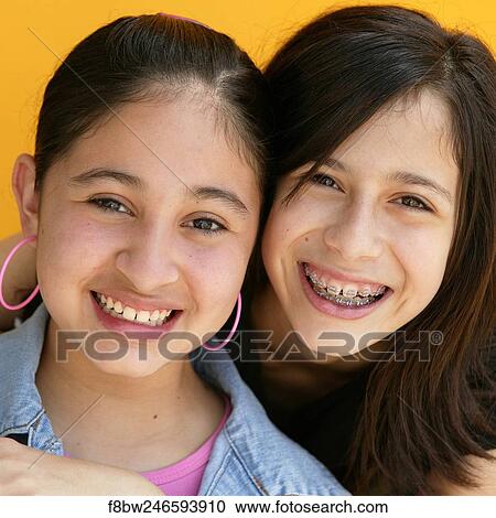 Headshot, Eye, Contact, Girls, Jewelry, Braces, Denim View Large Photo Image Stock Image - Headshot, Eye, Contact, Girls, Jewelry, Braces, Denim. Fotosearch