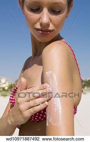 image, swimwear, tanned, 35, abroad View Large Photo Image Stock Image - image, swimwear, tanned, 35, abroad. Fotosearch