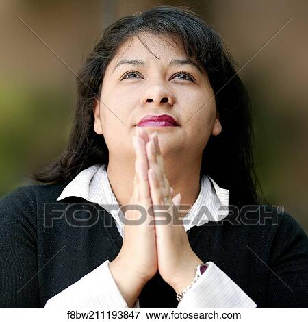 Middle, Age, Gesturing, Praying, Latin, Hispanic, Meditation View Large Photo Image Stock Photo - Middle, Age, Gesturing, Praying, Latin, Hispanic, Meditation. Fotosearch