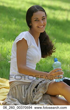 Outside, Casual, Relaxing, Summer, Garden, Laughing, Health View Large Photo Image Picture - Outside, Casual, Relaxing, Summer, Garden, Laughing, Health. Fotosearch