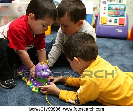 Playing, Toy, Boys, 3-6, Color, child, Toys View Large Photo Image Stock Photograph - Playing, Toy, Boys, 3-6, Color, child, Toys. Fotosearch