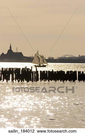 Stock Image - sail boat. Fotosearch