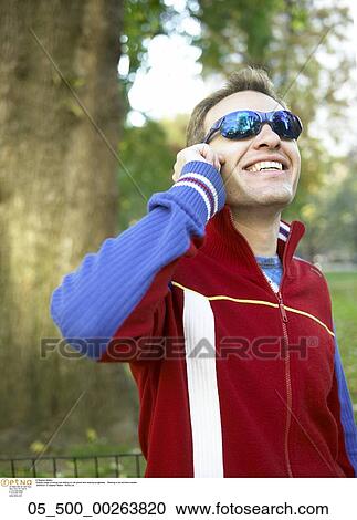 Spring, Phone, Park View Large Photo Image Stock Image - Spring, Phone, Park. Fotosearch