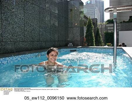 Vacation, Pool View Large Photo Image Stock Image - Vacation, Pool. Fotosearch