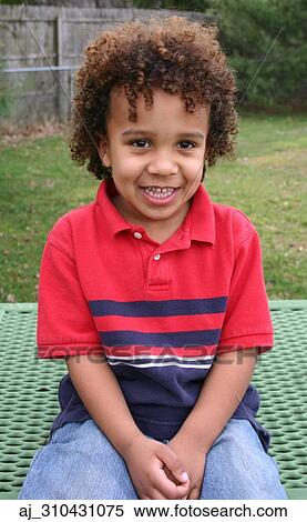 Stock Photography - youth, Stripes, smiling, playing, playground, Outside, Kid. Fotosearch