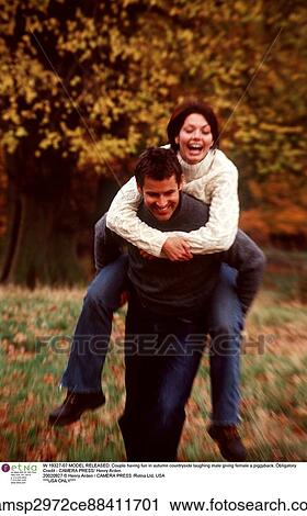 Couple, Autumn View Large Photo Image Stock Image - Couple, Autumn. Fotosearch