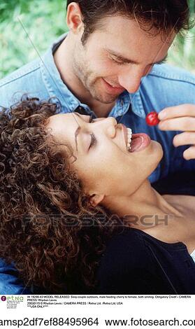 Couple, Outside View Large Photo Image Picture - Couple, Outside. Fotosearch
