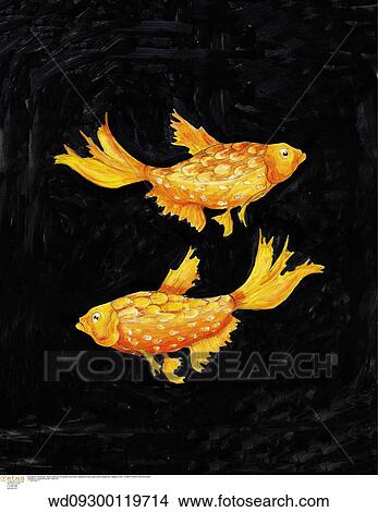 fish, star signs, horoscope, illustration, star sign, astrological View Large Photo Image Picture - fish, star signs, horoscope, illustration, star sign, astrological. Fotosearch