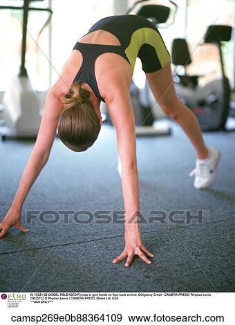 Fitness, fair hair, fitness, indoors View Large Photo Image Stock Photo - Fitness, fair hair, fitness, indoors. Fotosearch
