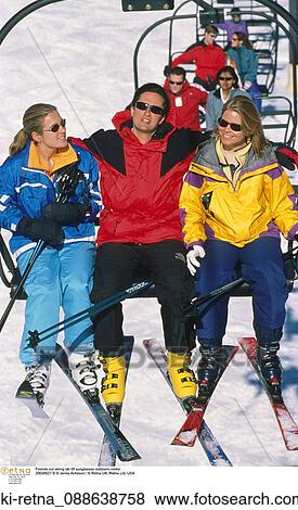 Stock Photo - Friends, Woman, Winter, Outside, Caucasian, Snow. Fotosearch