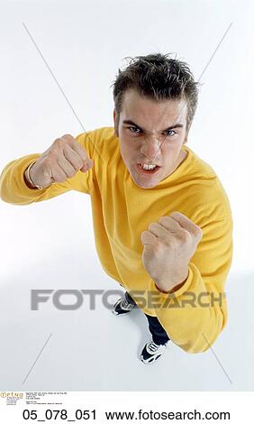 Stock Image - Gesturing, 30s, Cut out, Arguing, Angry, 20s. Fotosearch