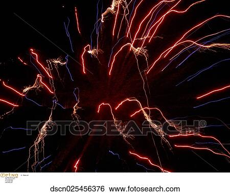 Patriotic, Fireworks, Still Life, July, celebration, outside, night View Large Photo Image Stock Photograph - Patriotic, Fireworks, Still Life, July, celebration, outside, night. Fotosearch