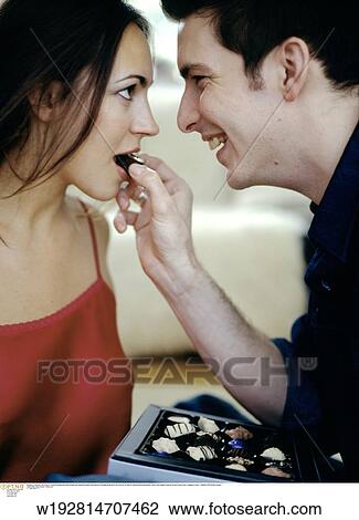Stock Image - valentines, under 35, romantic, relationships. Fotosearch