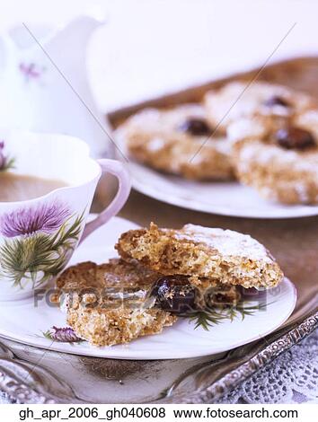 Stock Photo - Almond Cookies.. Fotosearch