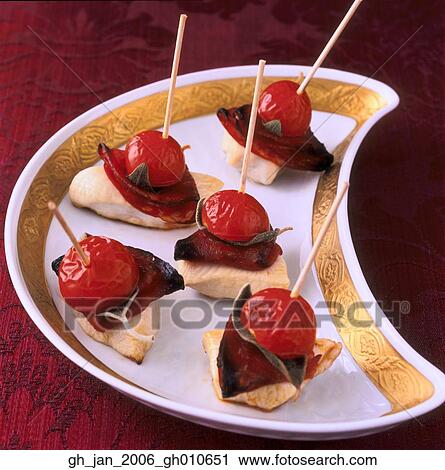 Stock Image - chorizo chicken. Fotosearch