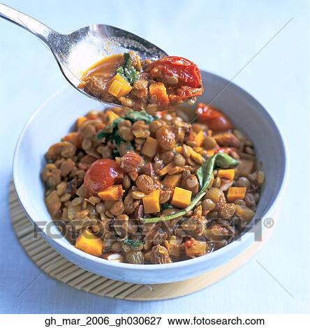 fruit and nut lentil stew View Large Photo Image Stock Photo - fruit and nut lentil stew. Fotosearch