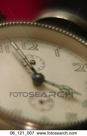 Stock Photo - time clock hour still life minutes second hand alarm. Fotosearch