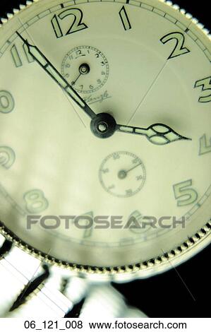 Stock Photo - time clock hour still life minutes second hand alarm. Fotosearch