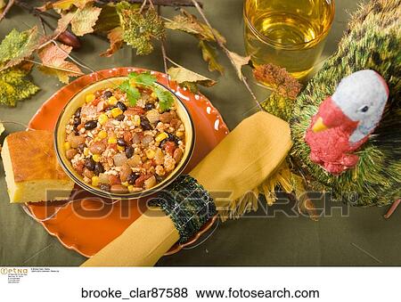 fall place setting mixed beans View Large Photo Image Stock Photo - fall place setting mixed beans. Fotosearch