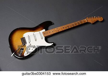 Stock Image - Fender Stratocaster guitar. Fotosearch