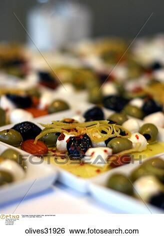 Food image of olives and cheese in tray. View Large Photo Image Stock Photograph - Food image of olives and cheese in tray.. Fotosearch
