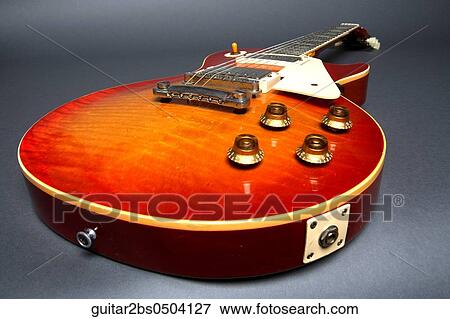 Stock Photo - Gibson Les Paul guitar. Fotosearch