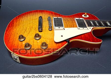 Stock Photo - Gibson Les Paul guitar. Fotosearch