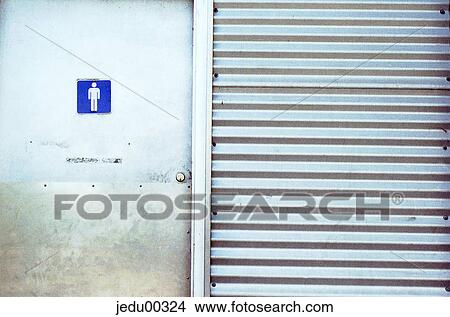 bathroom, Day, bog, lavatory, line, loo, metal View Large Photo Image Picture - bathroom, Day, bog, lavatory, line, loo, metal. Fotosearch