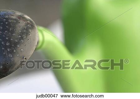 Stock Photo - blackout, undercover, Day, guards, gardening tool, objects, watering can. Fotosearch