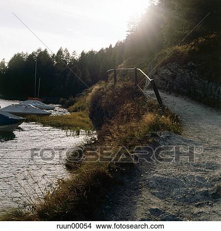 boat, lake, mountains, Switzerland, bever, ship, sun View Large Photo Image Picture - boat, lake, mountains, Switzerland, bever, ship, sun. Fotosearch