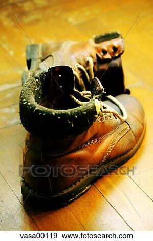 boot, boots, object, old, worn, weathered, destroyed View Large Photo Image Stock Photo - boot, boots, object, old, worn, weathered, destroyed. Fotosearch