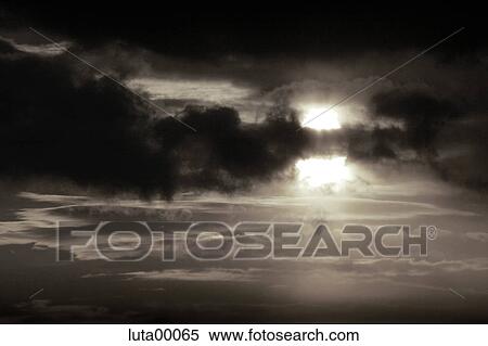 breakout, sun, clouds, sunset sky, outdoor shot, outside View Large Photo Image Stock Photography - breakout, sun, clouds, sunset sky, outdoor shot, outside. Fotosearch
