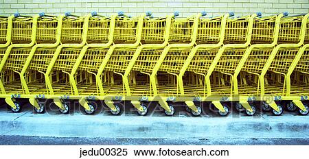 Stock Photography - buying, objects, purchase, shoot from front, Selling, Shopping, shopping cart. Fotosearch