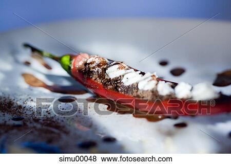 chocolate, chili, dessert, food, sharp, piquant, dangerous View Large Photo Image Stock Photo - chocolate, chili, dessert, food, sharp, piquant, dangerous. Fotosearch