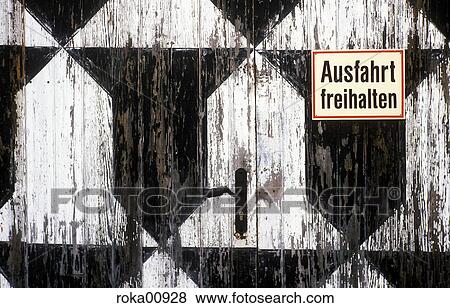 coat of paint, bid, sign, black and white, door, garage door, graphic View Large Photo Image Stock Photo - coat of paint, bid, sign, black and white, door, garage door, graphic. Fotosearch
