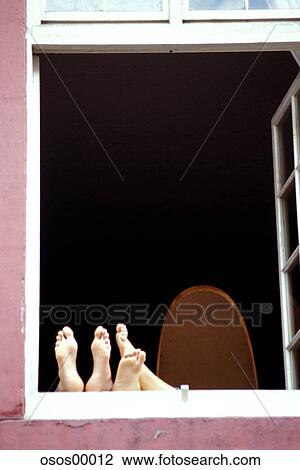 couple, pair, relaxing, feet, window, apartment, male View Large Photo Image Stock Image - couple, pair, relaxing, feet, window, apartment, male. Fotosearch