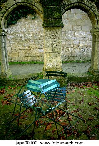 Day, palut, chair, fall, archway, empty, abandoned View Large Photo Image Stock Image - Day, palut, chair, fall, archway, empty, abandoned. Fotosearch