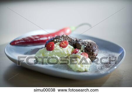dessert, chocolate mousse, mousse, food, dessert creation, creation, airy View Large Photo Image Stock Photo - dessert, chocolate mousse, mousse, food, dessert creation, creation, airy. Fotosearch