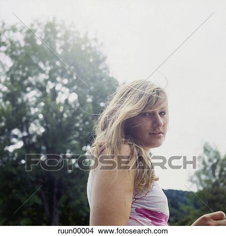 girl, portrait, woman, wind, green, hairs, medium format View Large Photo Image Picture - girl, portrait, woman, wind, green, hairs, medium format. Fotosearch
