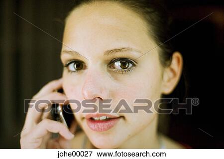 Stock Photo - girl, view, those, camera, one, young. Fotosearch