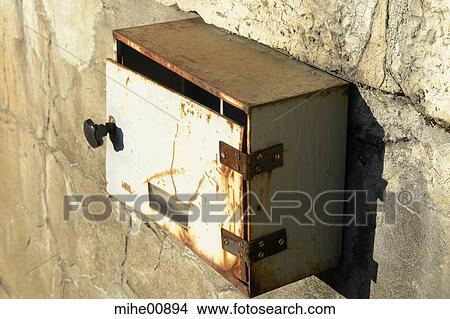 mailbox, button, nameplate, hinges, viewing panel, post View Large Photo Image Picture - mailbox, button, nameplate, hinges, viewing panel, post. Fotosearch
