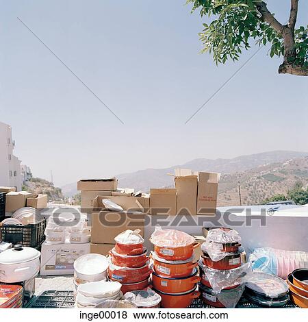 market, market stall, stall, sunny, the south, south, pots View Large Photo Image Stock Photo - market, market stall, stall, sunny, the south, south, pots. Fotosearch