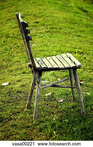 old, chair, wood, grass, field, nature, object View Large Photo Image Stock Image - old, chair, wood, grass, field, nature, object. Fotosearch