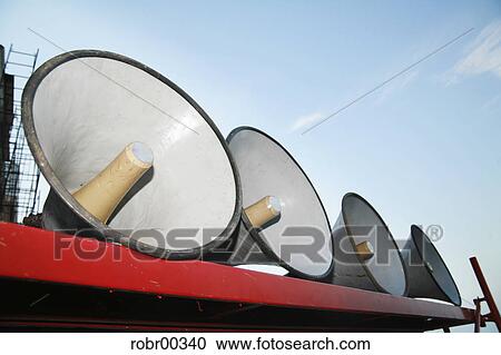 public address system, adumbration, loudspeaker, to bother, brouhaha, danger signal, alerting View Large Photo Image Stock Image - public address system, adumbration, loudspeaker, to bother, brouhaha, danger signal, alerting. Fotosearch