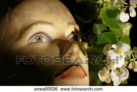 shade, dummy, flower bed, beard, puppet head, shadow, androgynous View Large Photo Image Stock Photograph - shade, dummy, flower bed, beard, puppet head, shadow, androgynous. Fotosearch