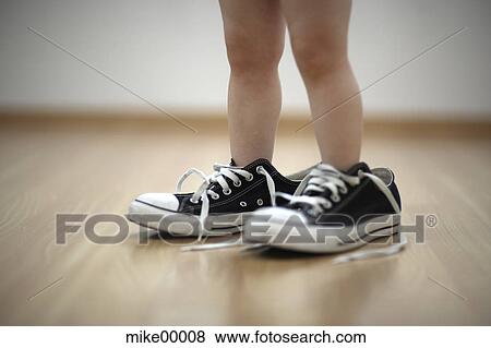 shoes, girl, child, infant, play, to suit, to be suitable View Large Photo Image Stock Photo - shoes, girl, child, infant, play, to suit, to be suitable. Fotosearch